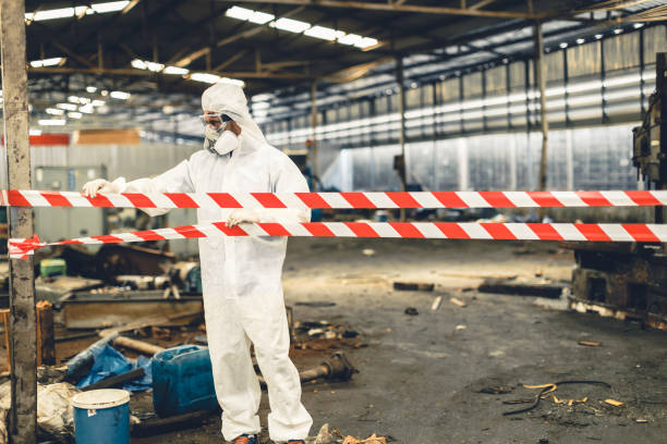 Professional Drug Lab Cleanup technician working in Gregory, SD